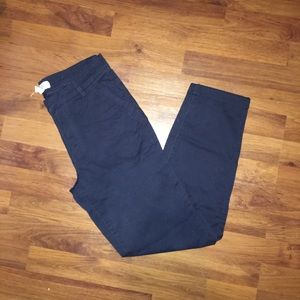 Navy Blue H&M ankle length chino pants